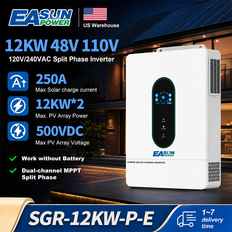 EASUN POWER 12KW Split Phase I - Grid Tie Inverter Limiter 2000W review and price
