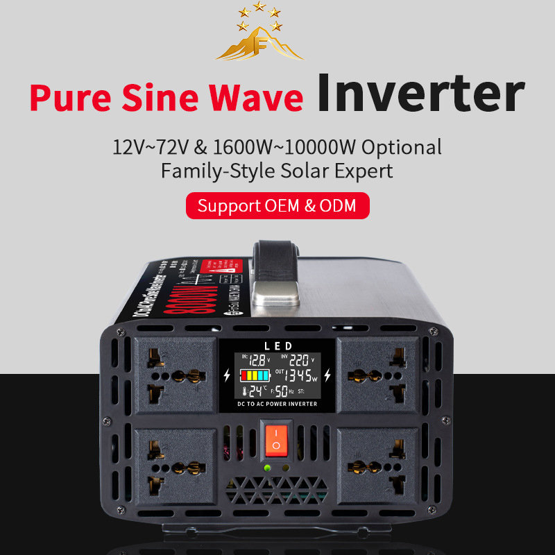 5KW 6KW 8KW Pure Sine Wave Off - Pure Sine Wave Inverter 5000W 48V 220V review and price