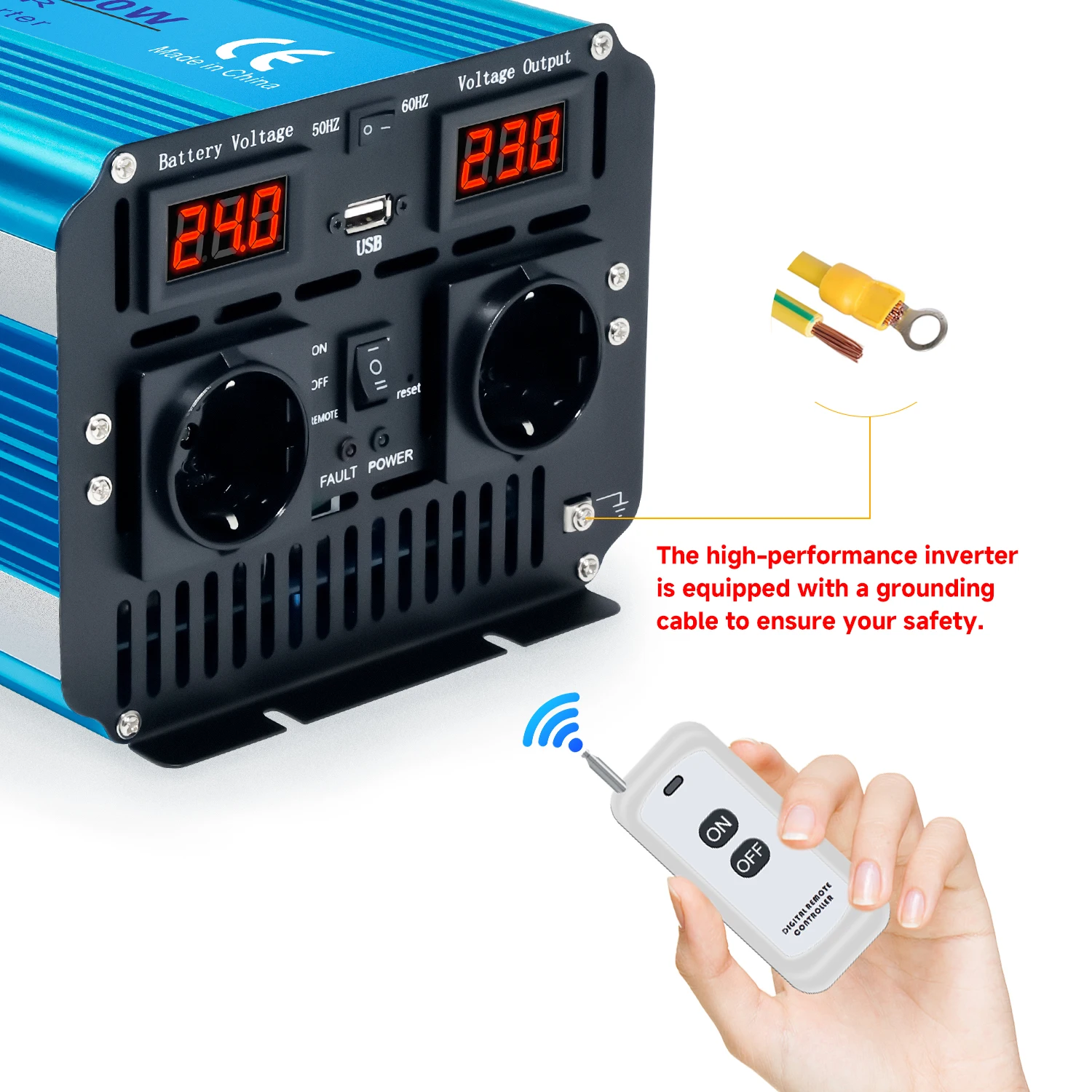 Solar Pure Sine Wave Power Dc  - Off Grid Solar Inverter 48V 6000W review and price